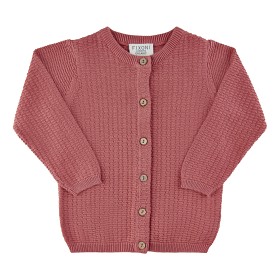 Bild på Fixoni Stickad Kofta (Dusty Rose) Rosa Strl 62