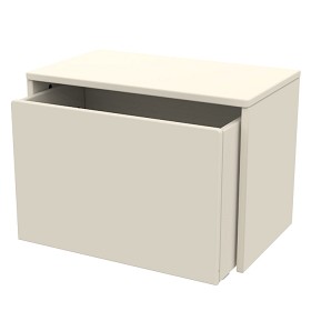 Bild på FLEXA Dots Förvaringsbänk 3-i-1 (Cream)