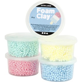 Bild på Foam Clay Modellera Extra Large 5 burkar (Pastell)