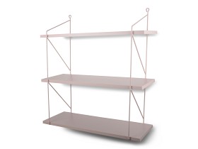 Bild på Form Living Vägghylla Trio (Rosa)