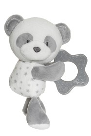Bild på Fresh Kid Bitleksak med skallra Panda! Panda! (Grå)
