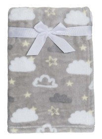 Bild på Fresh Kid Filt Deluxe Moln (Grå)