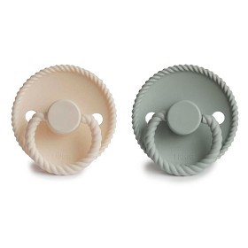 Bild på FRIGG Rope Silikonnapp 2-pack Size 2 (Cream/Sage)