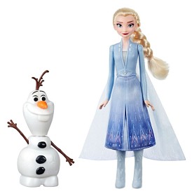 Bild på Frozen 2 Dockor med ljud och ljus (Elsa och Olaf)