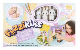 Bild på Fuzzikins Pop-up stuga 3 kaniner
