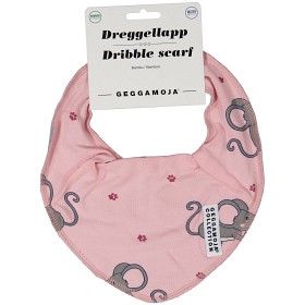 Bild på Geggamoja Bambu Drybib Möss (Rosa)