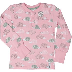 Bild på Geggamoja Bambu Farfarströja Igelkott (Rosa)