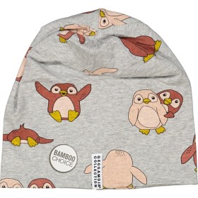 Bild på Geggamoja Bambumössa Fleece (Pingvin)