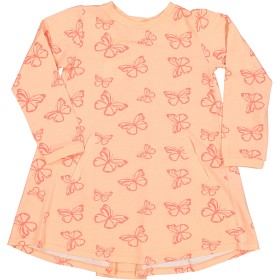 Bild på Geggamoja Klänning Butterfly (Peach)