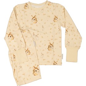 Bild på Geggamoja Mrs Mighetto Bambu Tvådelad pyjamas Stella (Puder)