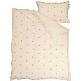 Bild på Geggamoja Mrs Mighetto Påslakanset Spjälsäng Long Ear (Beige)