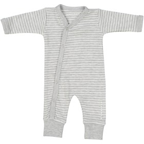 Bild på Geggamoja Prematur Bodysuit Grey mel/white (48)