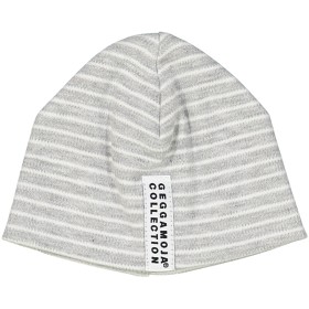 Bild på Geggamoja Prematur Mössa Grey mel/white