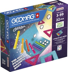 Bild på Geomag Glitter Panels 22-delar