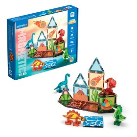 Bild på Geomag Magnetic Tiles Dino world