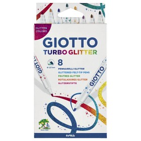 Bild på Giotto Tuschpennor Turbo Glitter 8-pack