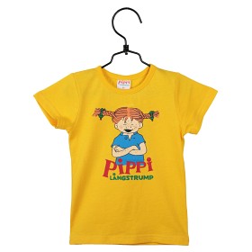 Bild på Pippi Långstrump Glädje T-shirt Gul 