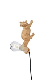 Bild på Globen Lighting Vägglampa Puff (Borstad Mässing)
