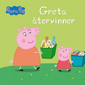 Bild på Greta Gris återvinner