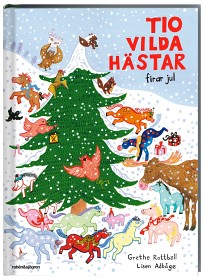 Bild på Tio vilda hästar firar jul