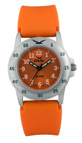 Bild på GUL Micro Silicone Barnklocka (Orange)