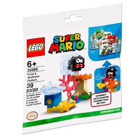 Bild på LEGO Super Mario 30389 Fuzzy och svampplattform (Expansionsset)