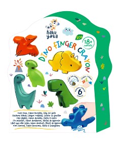 Bild på Haku Yoka Mina första färger (Dinosaurier)