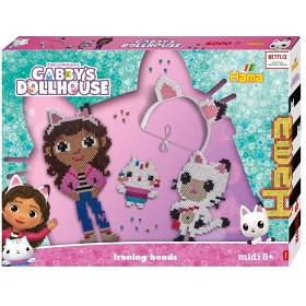 Bild på Hama Gabby's Dollhouse Midi Pärlor gift box 4000 st