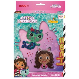 Bild på Hama Gabby's Dollhouse Midi Pärlor Hanging Box 2000 st