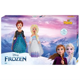 Bild på Hama Midipärlor Stor presentförpackning 6000 st (Disney Frozen)