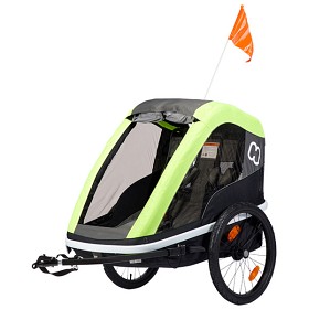 Bild på Hamax Avenida Twin Cykel och Barnvagn (Lime)
