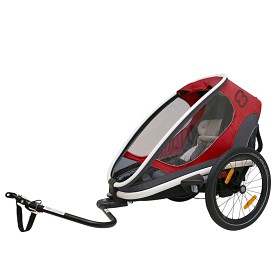 Bild på Hamax Outback One Cykel och Barnvagn (Röd/Grå/svart)