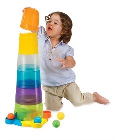 Bild på Happy Baby Byggklossar Stapeltorn