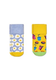 Bild på Happy Socks Strumpor 2-pack (Brunch Terry) (13-18)