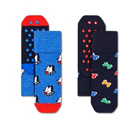 Bild på Happy Socks 2-pack Dog & Dog Bone Anti Slip Strumpor Strl 6-12 mån