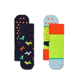 Bild på Happy Socks Anti-slip 2-pack Strumpor (Hundvalpar)