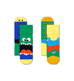 Bild på Happy Socks Anti-slip 2-pack Strumpor (Monster)