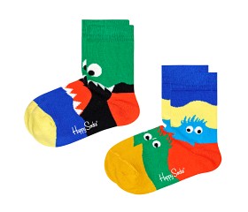 Bild på Happy Socks Strumpor 2-pack (Monsters)