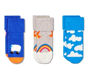 Bild på Happy Socks Strumpor 3-pack Presentförpackning (Over The Clouds Terry)