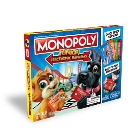 Bild på Hasbro - Monopol Junior Elektronisk bank