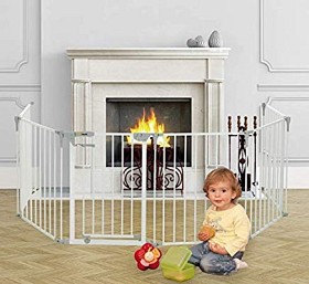 Bild på Hauck Babypark Lekhage / Grind (vit)
