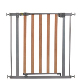 Bild på Hauck Wood Lock Safety Gate Säkerhetsgrind (Silver)