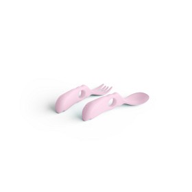Bild på Herobility Eco Baby Spoon & Fork 2 pack (Rosa)