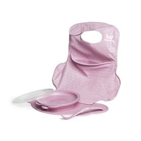 Bild på Herobility Eco Placemat Feeding Set 4 pcs (Rosa)