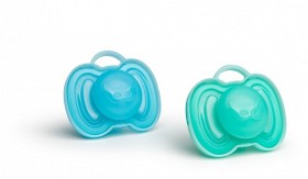 Bild på Herobility Pacifier 2x Nappar 0m+ (Blå/Turkos)