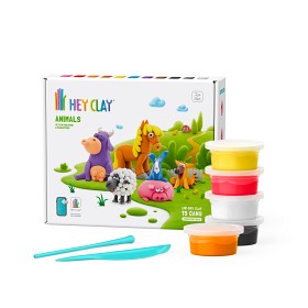 Bild på Hey Clay Modellera Bondgårdsdjur 15-pack