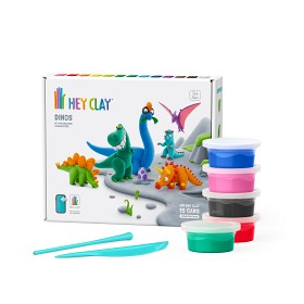 Bild på Hey Clay Modellera Dinos 15-pack