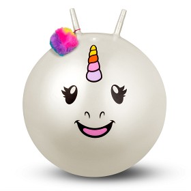 Bild på Tobar Hoppboll Unicorn Space (Vit)