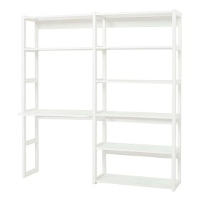 Bild på Hoppekids STOREY Bokhylla med 8 Hyllplan och Skrivbord 80 cm (White)