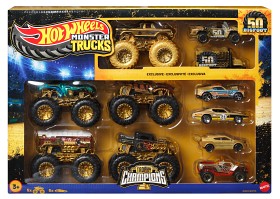 Bild på Hot Wheels Monster Trucks Bigfoot Trophy champions multipack